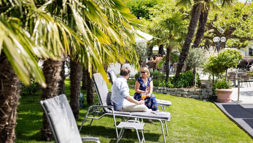 Wilder Mann in Meersburg Palmengarten